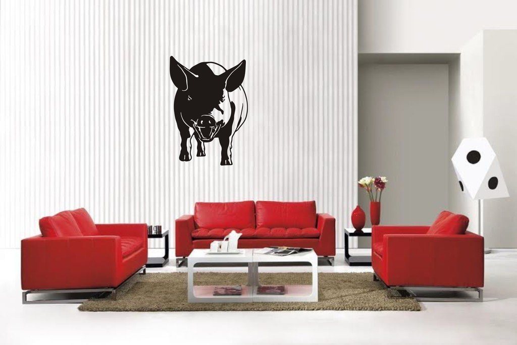 Picniva Pig Style8 Wall Decal Removable Home Decor