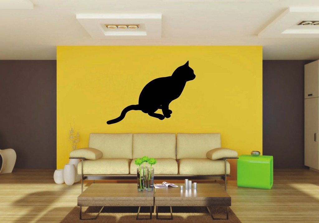 Picniva 22x15.76 British Short Style 1 Vinyl Wall Decal Cat Breed