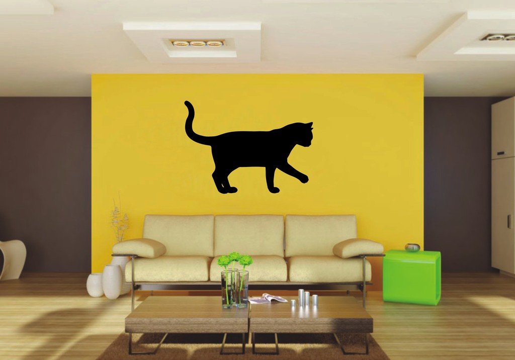 Picniva 22x15.87 British Short Style 8 Vinyl Wall Decal Cat Breed