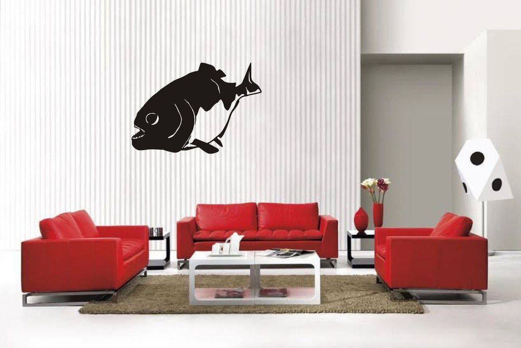 Picniva Pirahna Style4 Wall Decal Removable Home Decor