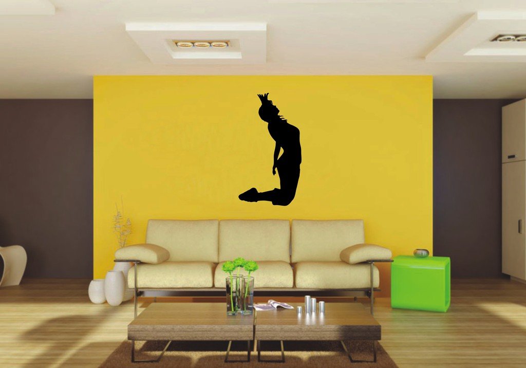 Picniva 22x39.47 Kneeling Style 1 Vinyl Wall Decal Figure