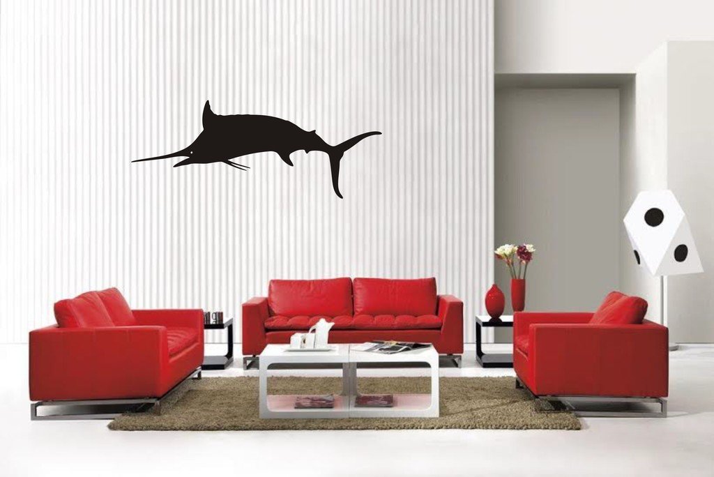 Picniva Marlin Style16 Wall Decal Removable Home Decor