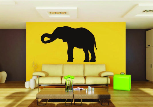 Picniva Elephant Sty10 Vinyl Wall Decal, Approx 22 x 15.4 in, Removable