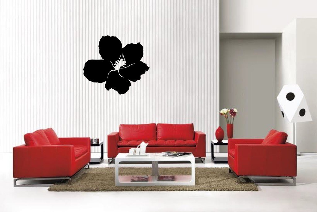 Picniva Flower Style21A Wall Decal Removable Home Decor