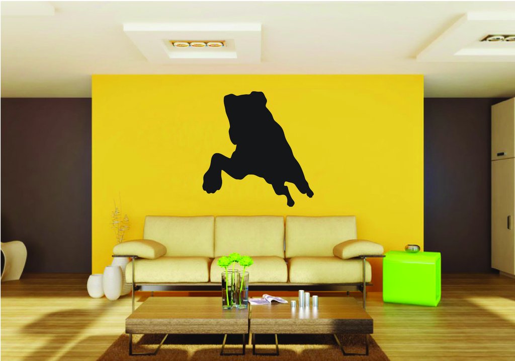 Picniva Rottweiler Dog Style 22a Removable Vinyl Wall Decal