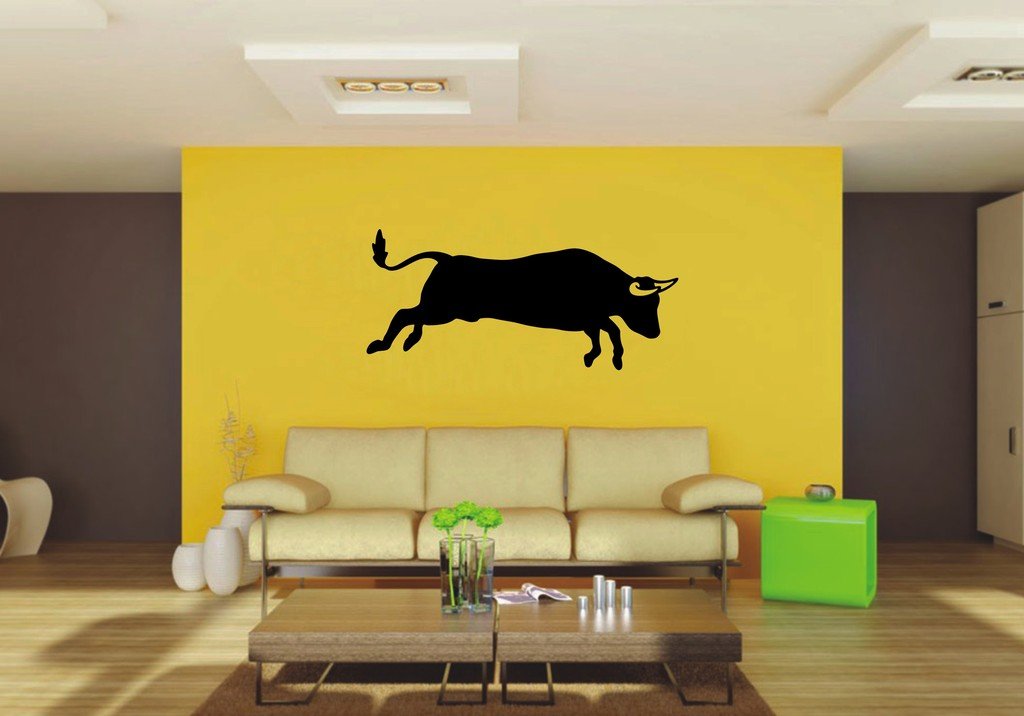 Picniva 22x9.94 Taurus Style 6 Vinyl Wall Decal Zodiac Astrology