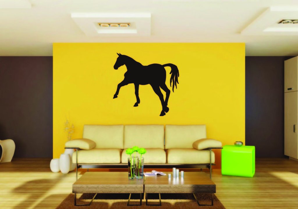 Picniva Horse Style 28a Removable Vinyl Wall Decal