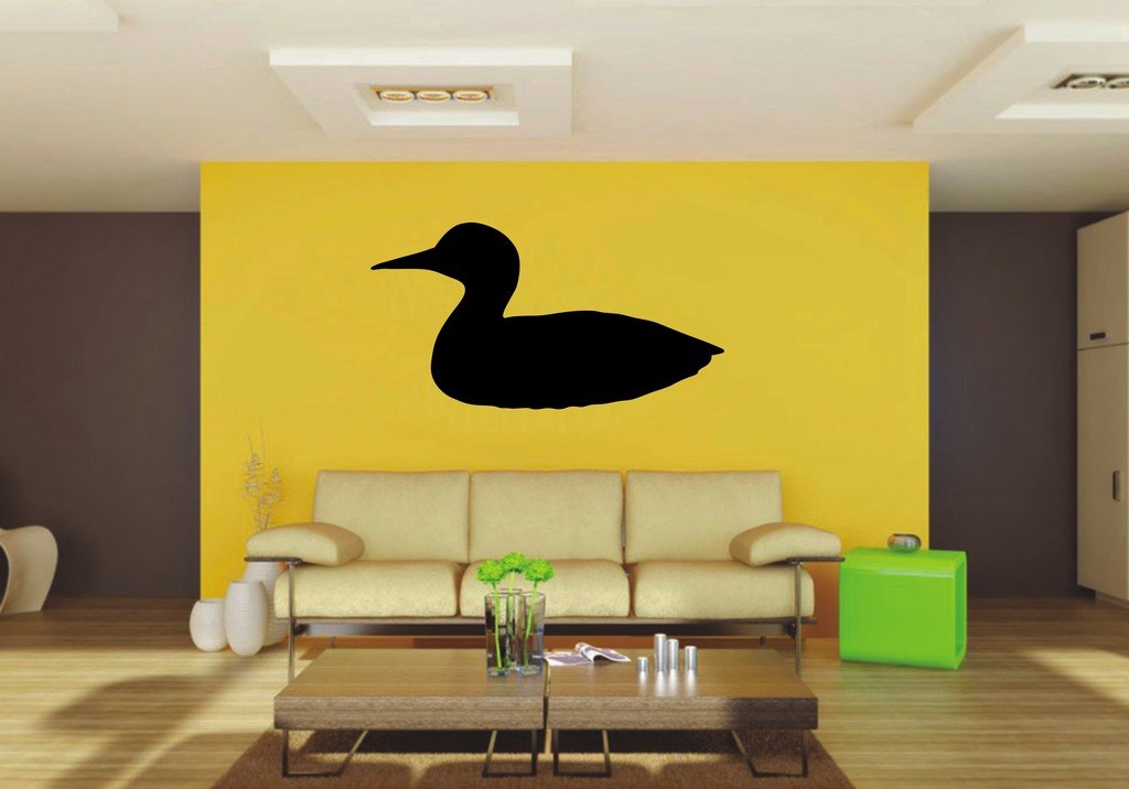 Picniva Loon Sty9a Vinyl Wall Decal, Approx 22 x 11.63 in, Removable