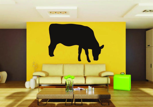 Picniva Cow Sty40 Vinyl Wall Decal, Approx 22 x 15.4 in, Removable