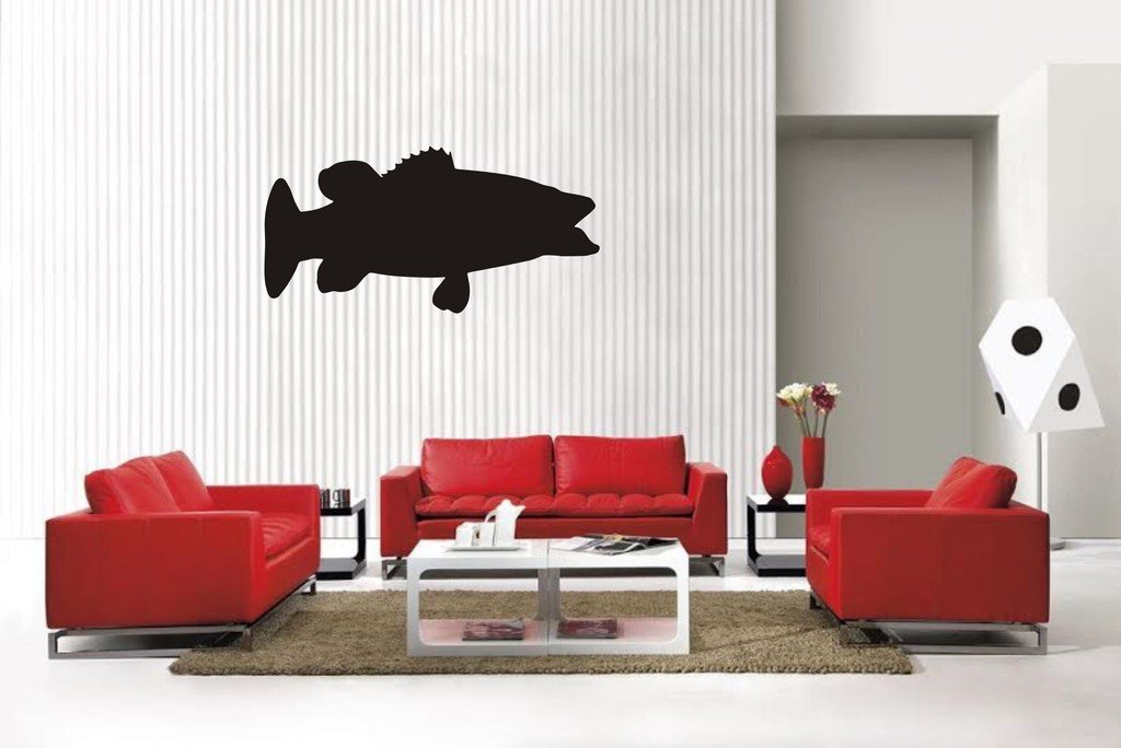 Picniva Bass Style3A Wall Decal Removable Home Decor