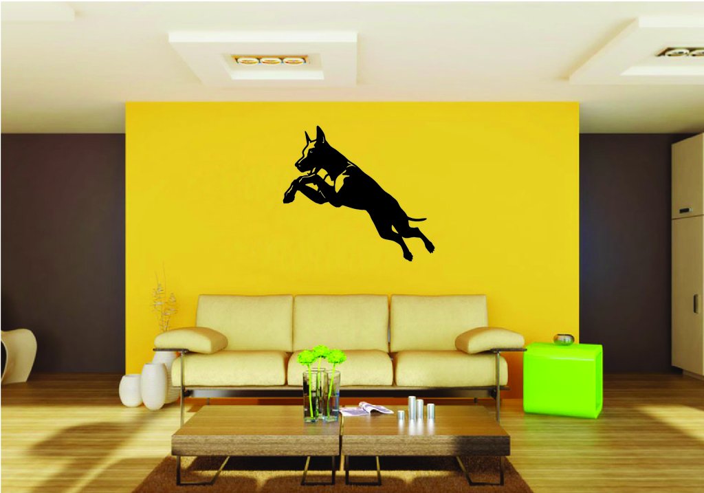 Picniva Doberman Dog Style 3 Removable Vinyl Wall Decal