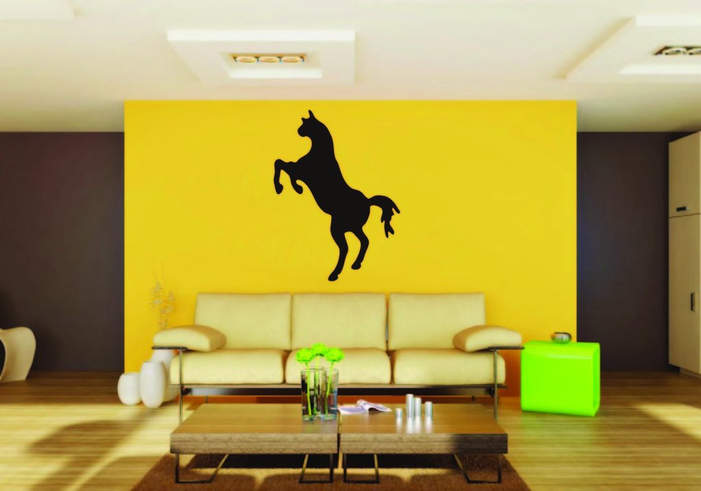 Picniva Horse Style 43a Removable Vinyl Wall Decal