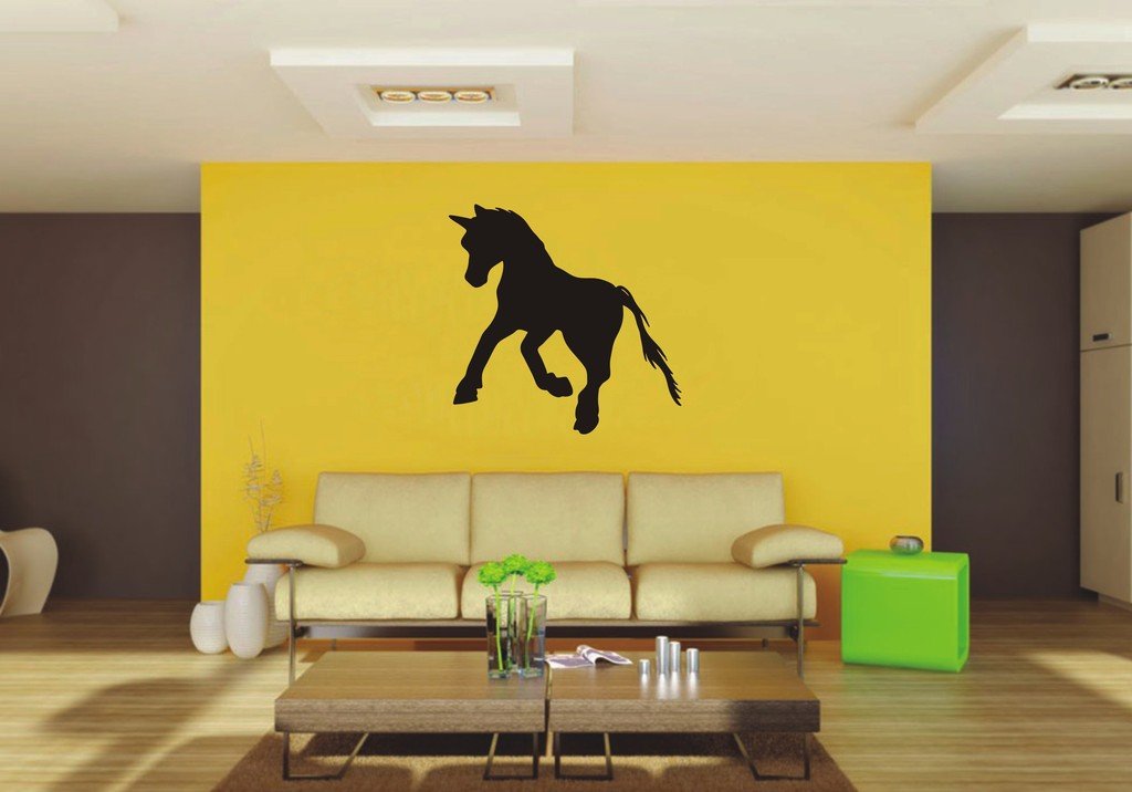 Picniva Pony Style 3a Removable Vinyl Wall Decal Equestrian Kids Decor Art