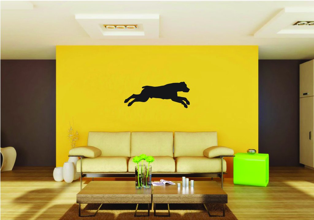 Picniva Rottweiler Dog Style 6a Removable Vinyl Wall Decal