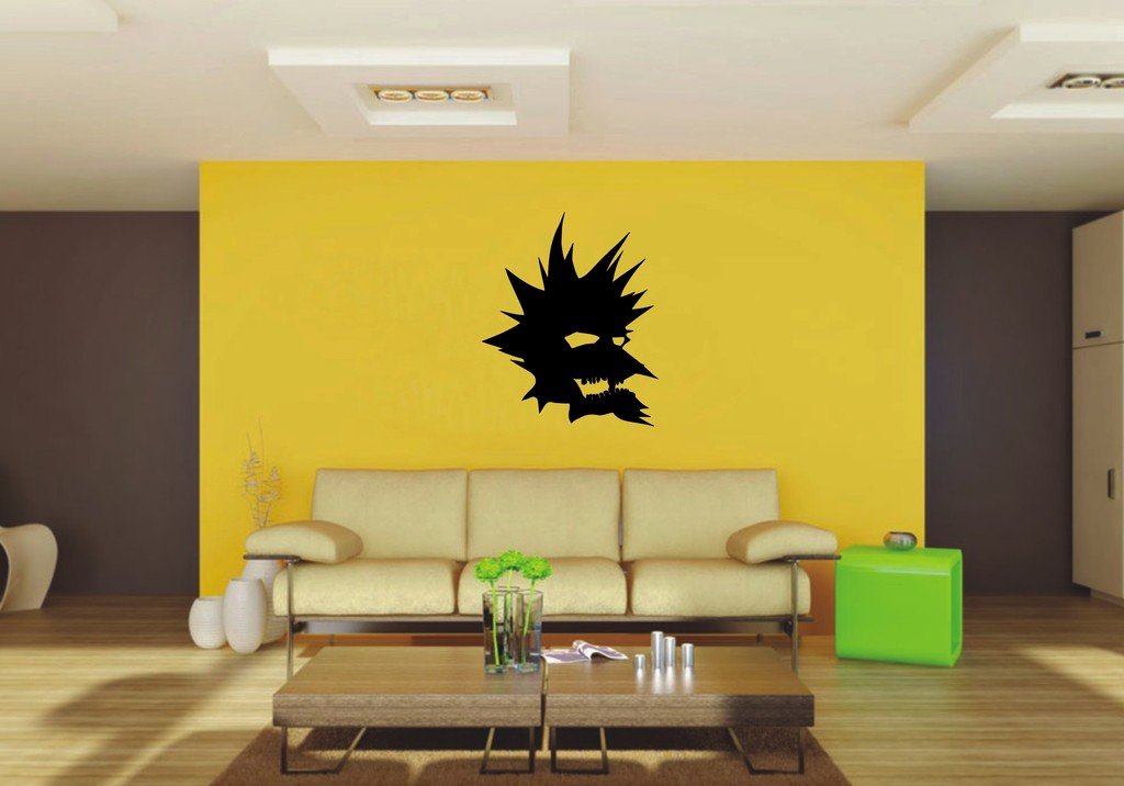 Picniva 22x26.74 Skull Style 22a Vinyl Wall Decal Fantasy Decor