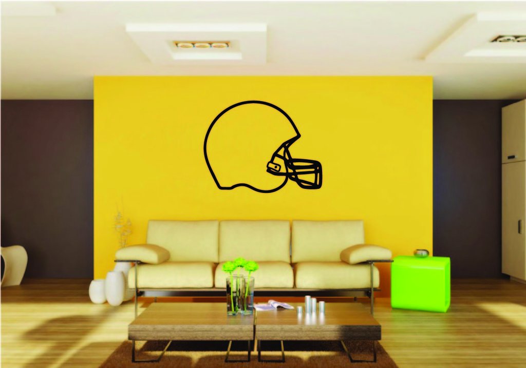 Picniva Football Style 03 Removable Vinyl Wall Decal