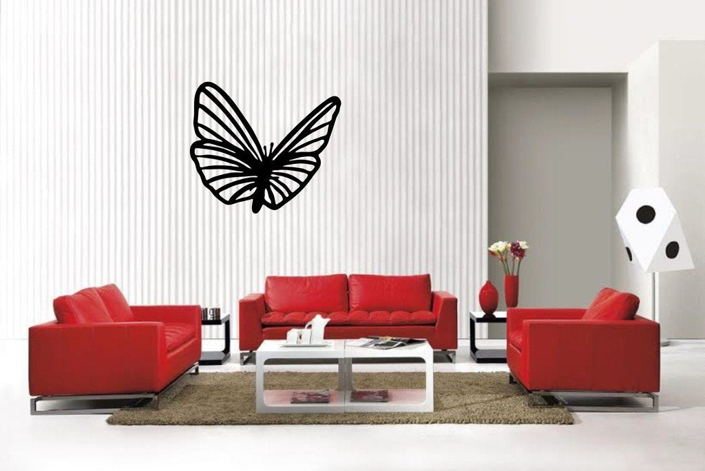 Picniva Butterfly Style9 Wall Decal Removable Home Decor