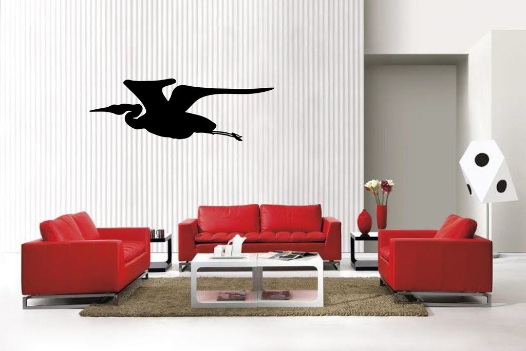 Picniva Egret Style4 Decal Sticker for Truck Notebook