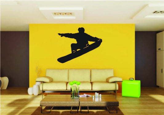 Picniva Snowboard Style 2 Removable Vinyl Wall Decal