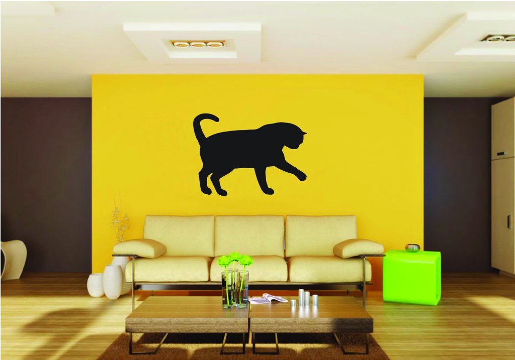 Picniva Exotic Shorthair Cat Style 11 Removable Vinyl Wall Decal