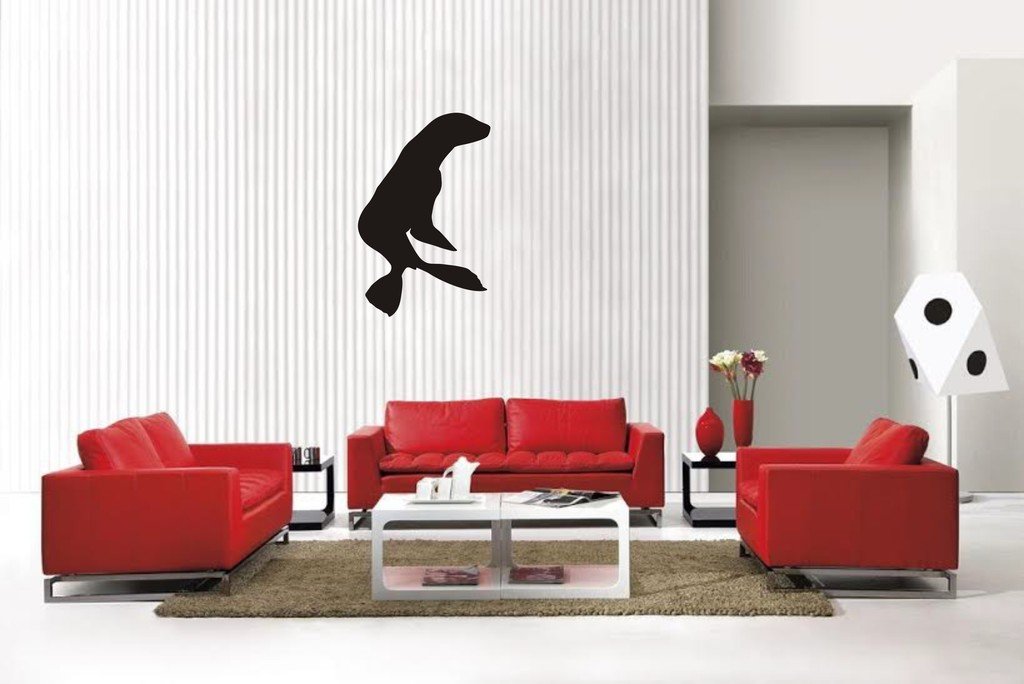 Picniva Sea Lion Style3 Wall Decal Removable Home Decor