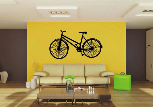 Picniva 22x11.97 Bicycle Style 2 Vinyl Wall Decal Motorsport