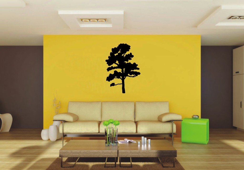 Picniva 22x31.43 Oak Style 7 Vinyl Wall Decal Nature