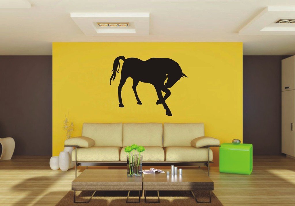 Picniva Horse Sty77 Vinyl Wall Decal, Approx 22 x 16.97 in, Removable