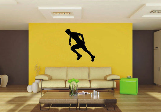 Picniva Running Style 9 Wall Decal Figure Silhouette Decor
