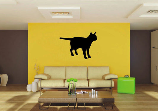 Picniva 22x15.67 Cat Style 17a Vinyl Wall Decal Breed