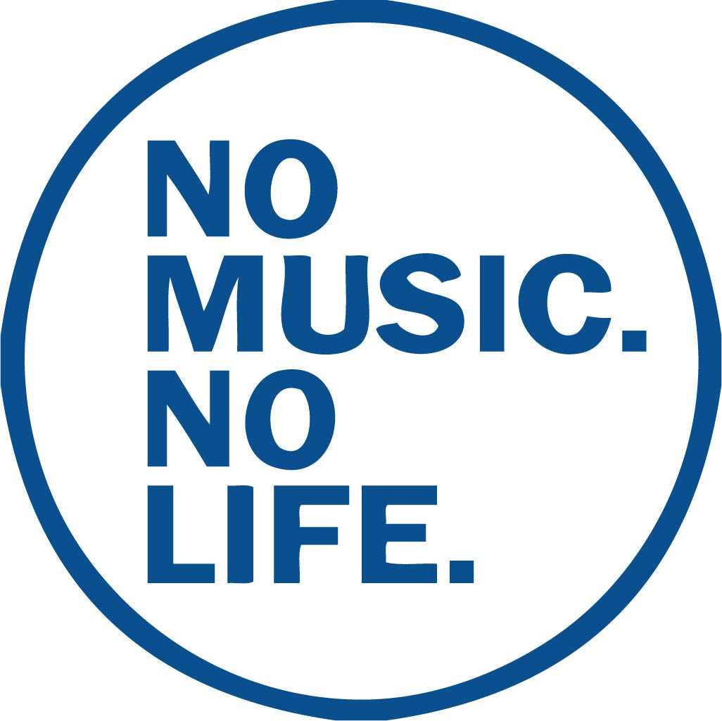 Decaltor Music Life Quote Vinyl Decal, 5 in, Car Window Sticker