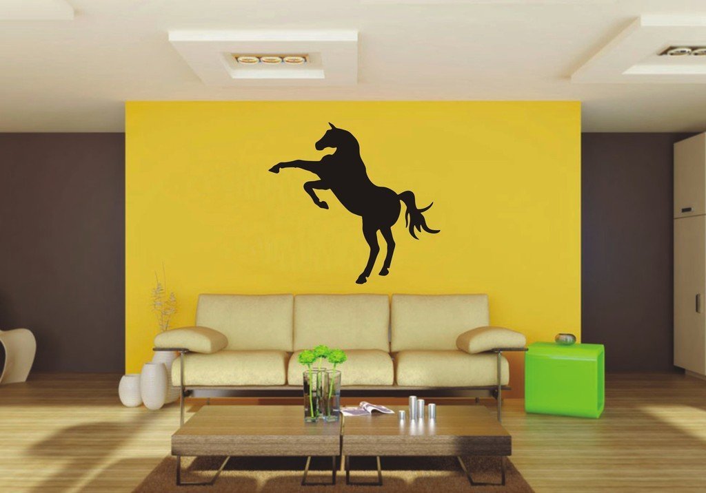 Picniva Horse Sty76 Vinyl Wall Decal, Approx 22 x 20.73 in, Removable