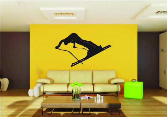 Picniva Ski Style 5 Removable Vinyl Wall Decal