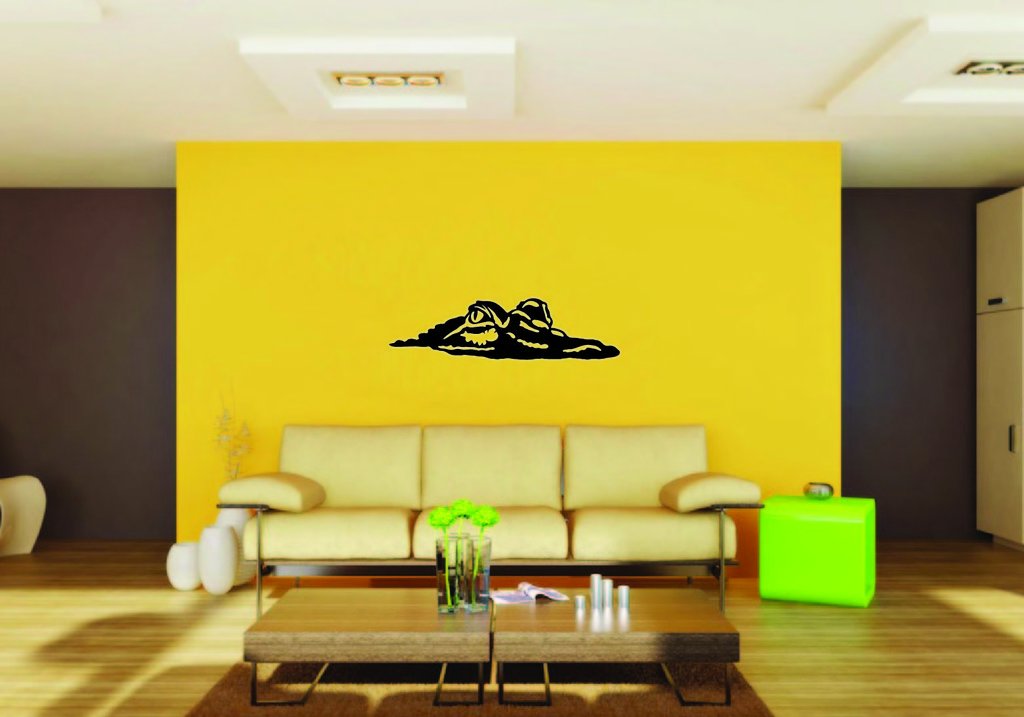 Picniva Alligator Style 5 Removable Vinyl Wall Decal