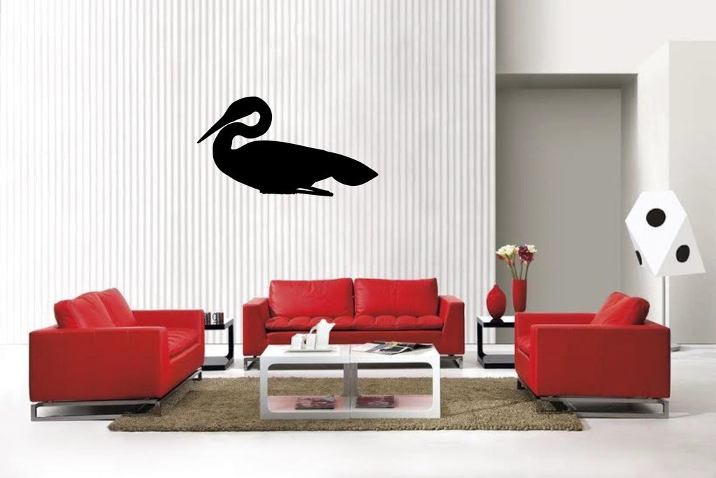 Picniva Egret Style3 Decal Sticker for Truck Notebook