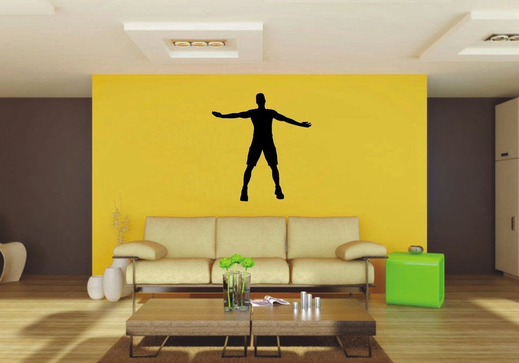 Picniva Standing Style 15 Wall Decal Figure Silhouette Decor