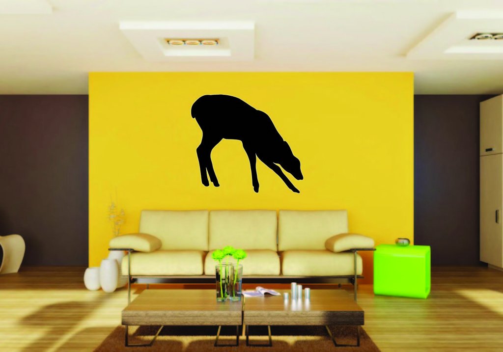 Picniva Deer Style 38 Removable Vinyl Wall Decal