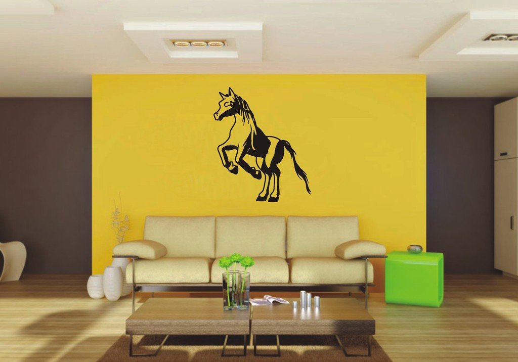 Picniva Pony Style 4 Removable Vinyl Wall Decal Equestrian Kids Decor Art