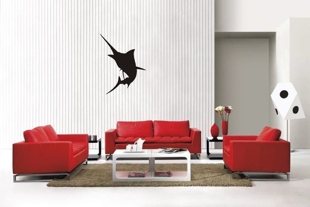 Picniva Marlin Style9A Wall Decal Removable Home Decor