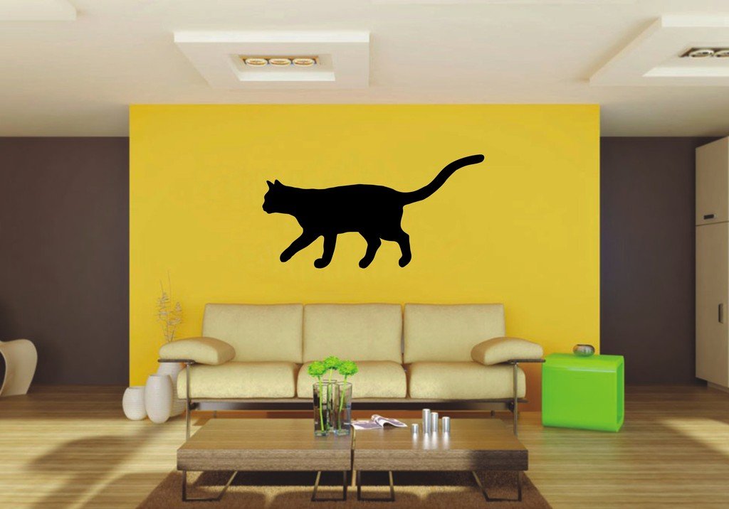 Picniva 22x11.3 Cat Style 28a Vinyl Wall Decal Breed