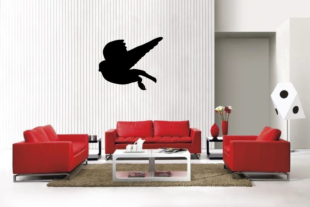 Picniva Snow Owl Style5 Wall Decal Removable Home Decor