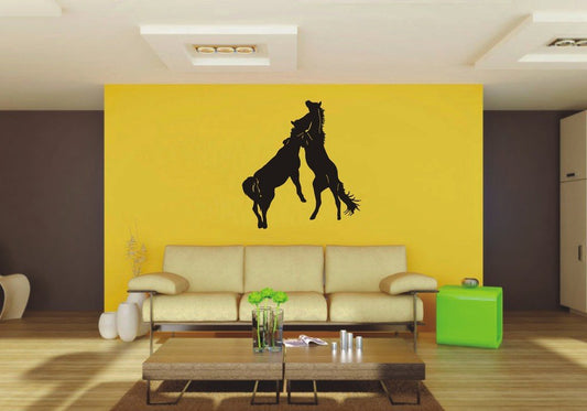 Picniva Horse Sty11 Vinyl Wall Decal, Approx 22 x 23.71 in, Removable