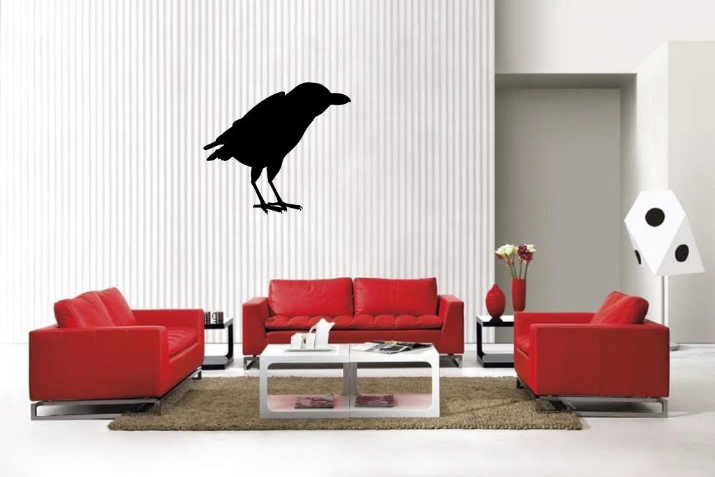 Picniva Raven Style1A Wall Decal Removable Home Decor