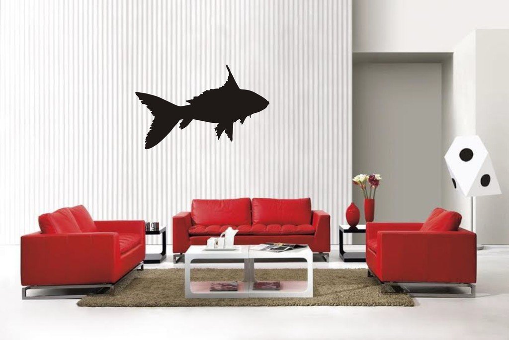 Picniva Koi Fish Style05A Wall Decal Removable Home Decor