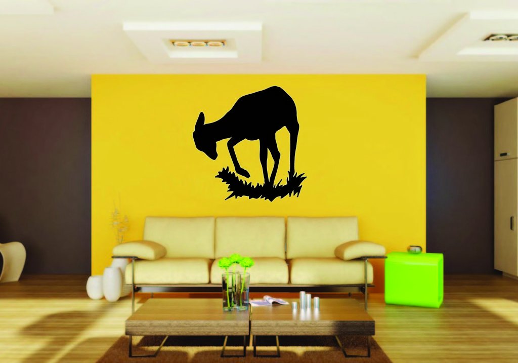 Picniva Deer Style 36 Removable Vinyl Wall Decal