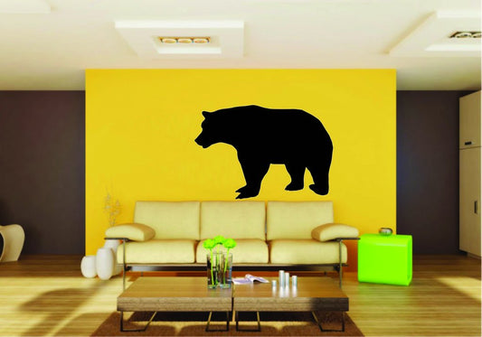 Picniva Bear Sty17 Vinyl Wall Decal, Approx 22 x 15 in, Removable
