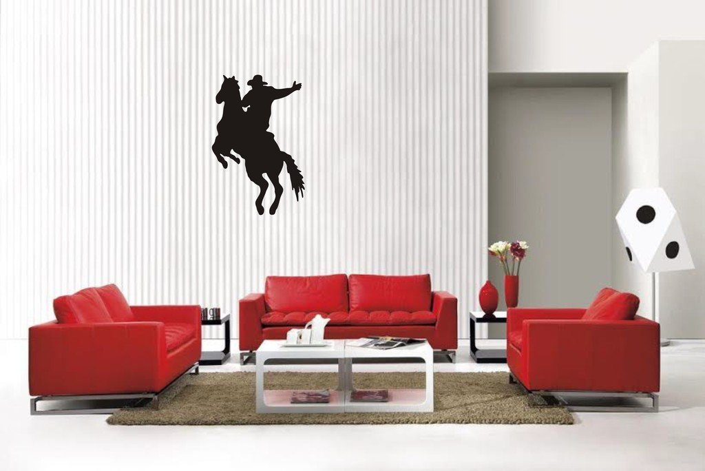 Picniva Horse Rider Style14 Wall Decal Removable Home Decor