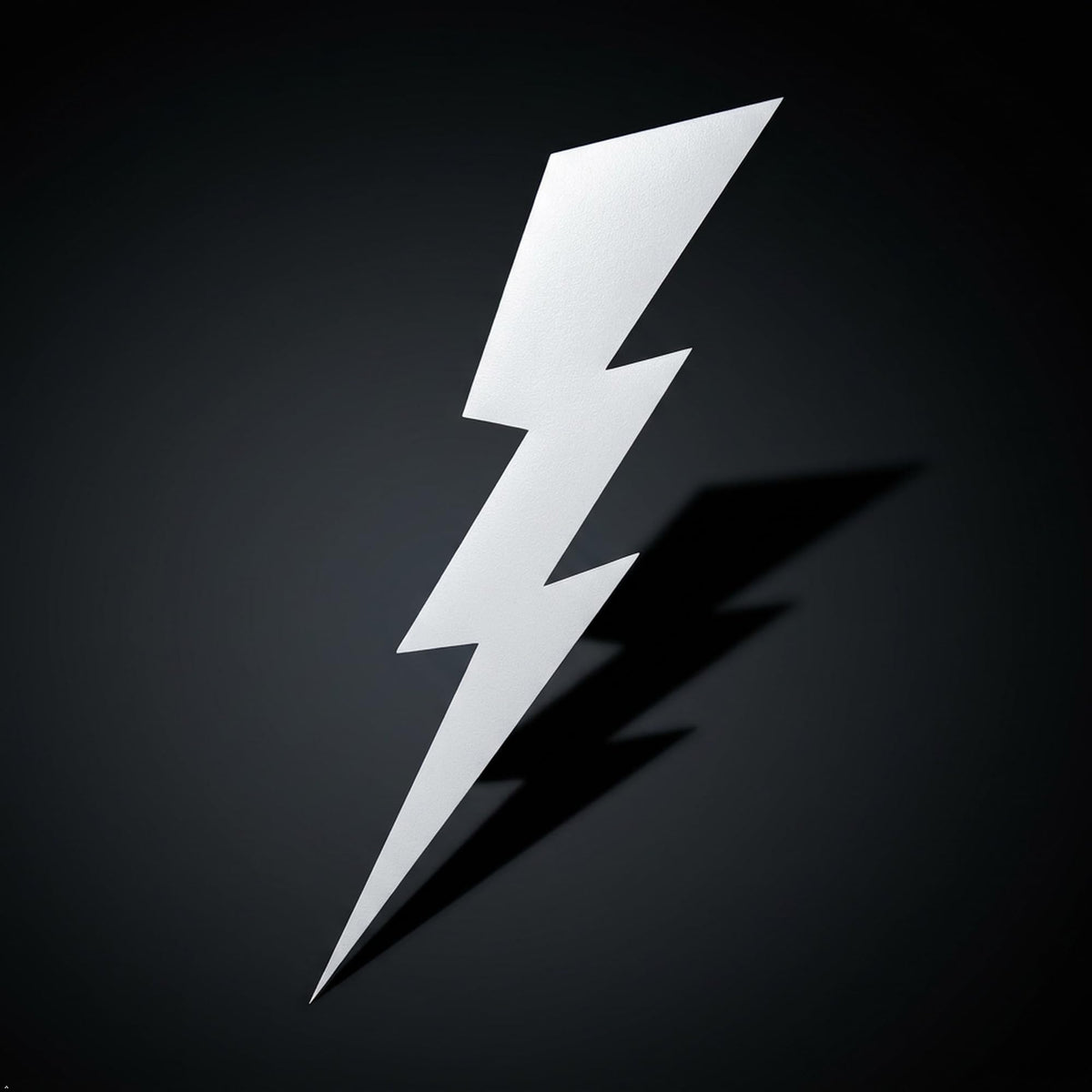 Decaltor Lightning Bolt Vinyl Car Decal, 5 in