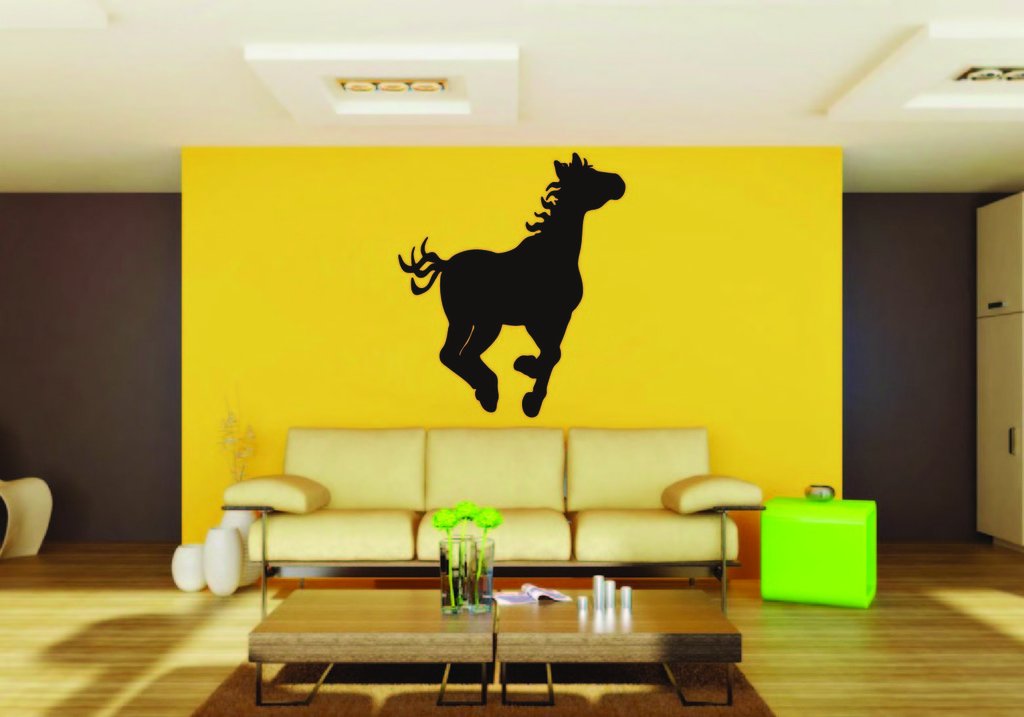 Picniva Horse Style 52a Removable Vinyl Wall Decal