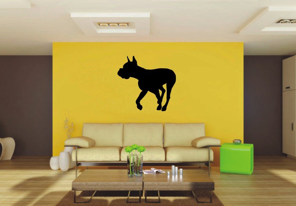 Picniva 22x20.97 Boxer Style 26 Vinyl Wall Decal Dog Breed